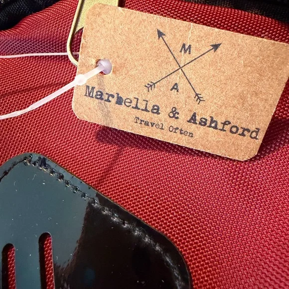 Classic Burgundy Sling Backpack for Men - Picture 5 of 6